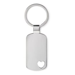 Metalen sleutelhanger Huis 3