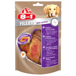 80g Fillets Pro Active 8in1 Hondensnack
