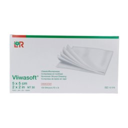 Lohmann & Rauscher Vliwasoft Vliesstofkompres 5x5cm