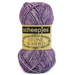 Stone washed 811 deep amethist