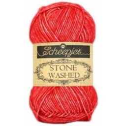 Stone washed 823 carnelian
