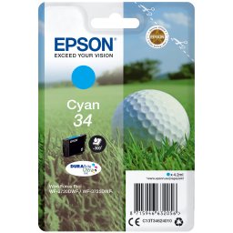 Epson 34 cyaan