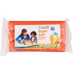 Supersoft Boetseerklei 500gr - Oranje