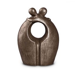 Grote Keramische Art Urn Afscheid Zilver (3 liter)
