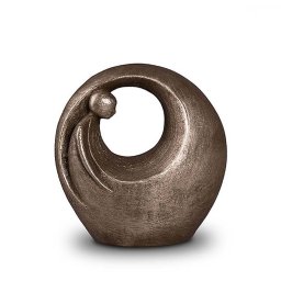 Grote Keramische Art Urn Eenzaam, Niet Alleen Zilver (3 liter)