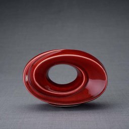 Keramische Mini Urn Passage Shiny Red (0.45 liter)