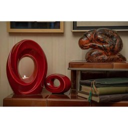 Art Urnen Voordeelset Passage Shiny Red (3.2 en 0.45 liter)