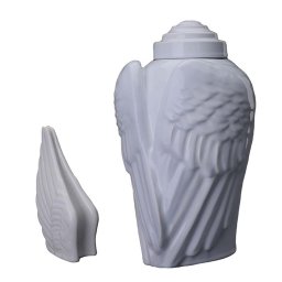 Art Urnen Voordeelset Wings White (3.1 en 0.22 liter)
