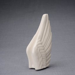 Keramische Mini Urn Wings Transparant (0.22 liter)