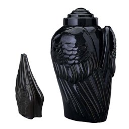 Art Urnen Voordeelset Wings Inktzwart (3.1 en 0.22 liter)