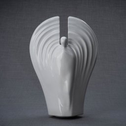 Keramische Crematie As Urn Guardian White (3.2 liter)