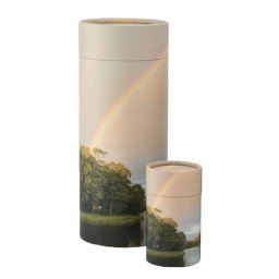 Grote Bio Eco Urn of As-strooikoker Regenboog (3.8 liter)