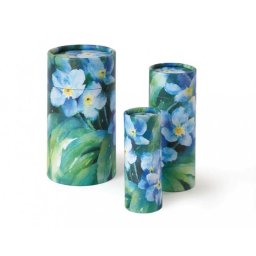 Kleine Bio Eco Urn of As-strooikoker Vergeet Mij Nietjes (0.38 liter)
