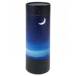 Grote Bio Eco Urn of As-strooikoker Sterrennacht (3.8 liter)