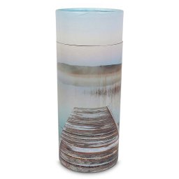 Grote Bio Eco Urn of As-strooikoker Verlaten Steiger (3 liter)