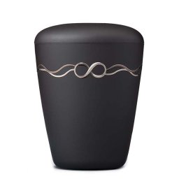 Biologisch Afbreekbare Eco Urn Antraciet - Infinity (5.2 liter)