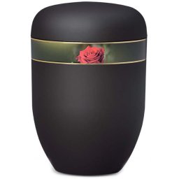 Biologisch Afbreekbare Eco Urn Roos - Zwart (4 liter)