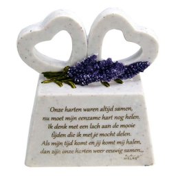 In Memoriam Gedenksteen Altijd Samen, met Gedenkharten