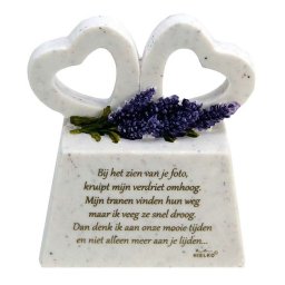 In Memoriam Gedenksteen Verdriet, met Gedenkharten