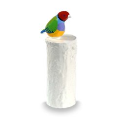 Kunsthars Mini Urn Prachtvink (0.18 liter)