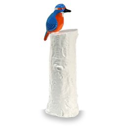 Kunsthars Mini Urn IJsvogel (0.21 liter)