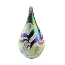 Kristalglazen Mini Traan Urn Elan Ivory (0.06 liter)