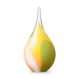 Kristalglazen 3D Mini Traan Urn Sweet Opaque (0.05 liter)