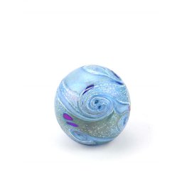 Kristalglazen Mini Bol Urn Elan Bulb Oceanblue (0.1 liter)
