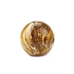 Kristalglazen Mini Bol Urn Elan Bulb marble Earth (0.1 liter)