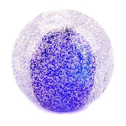 Kristalglazen Mini Bol Urn Stardust Bulb Koningsblauw (0.08 liter)