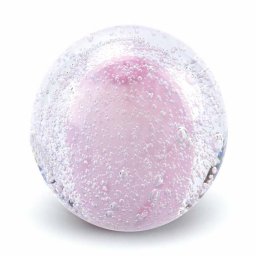 Kristalglazen Mini Bol Urn Stardust Bulb Roze (0.08 liter)