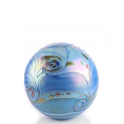 Kleine Kristalglazen Bol-Urn Elan Oceanblue (0.5 liter)