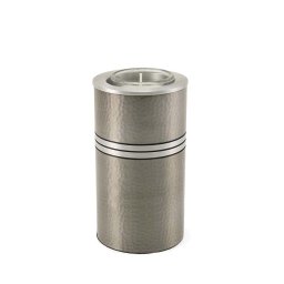 Urn met Waxinelichtje Metallic Silver (0.35 liter)