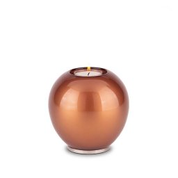 Urn met Waxinelichtje Bruin (0.5 liter)