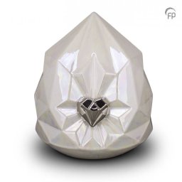 Grote Keramische Diamant Urn (4.5 liter)