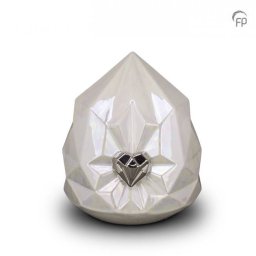 Medium Keramische Diamant Urn (2.3 liter)