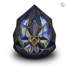 Grote Keramische Diamant Urn (4.5 liter)