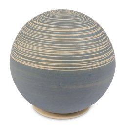 Grote Keramische Bol Urn Grey Slib (3 liter)