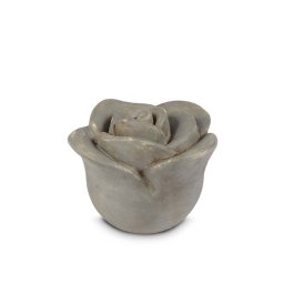 Mini Keramische Grijze Roos Urn (0.35 liter)