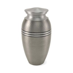 Grote Legacy Metallics Silber Vaas Urn (3.5 liter)