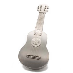 Grote RVS Gitaar Urn, of RVS urn naar Wens (3.5 liter)