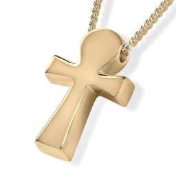 Gouden Ashanger Ankh inclusief Collier