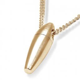 Gouden Ovaal Buisvormig Assieraad inclusief Collier