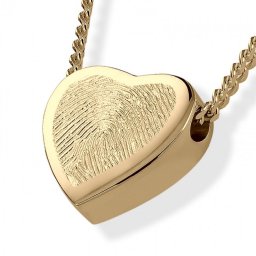 Gouden Vingerafdruk Ashanger Hart