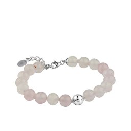 Rozekwarts Armbandje, Zilver Asreservoir