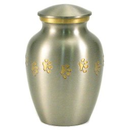 Grote Classic Paws Brass Dieren Urn XL (3.2 liter)