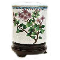 Grote Cloisonne Dieren Urn Bloesem (5 liter)