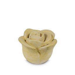 Mini Keramische Gele Roos Dierenurn (0.35 liter)