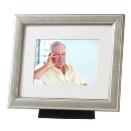 Grote Urn met Zilverkleurige Fotolijst (4 liter)
