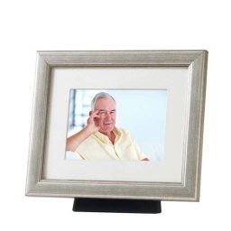 Medium Urn met Zilverkleurige Fotolijst (1.1 liter)